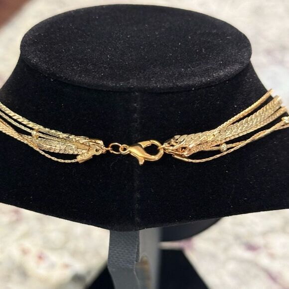 NEW NORDSTROM Gold Multi Strand
Necklace - Picture 3 of 4
